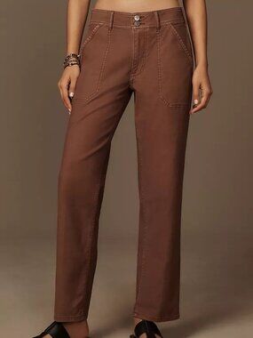 Brand New Pilcro Military Boyfriend Trouser Pants NWT